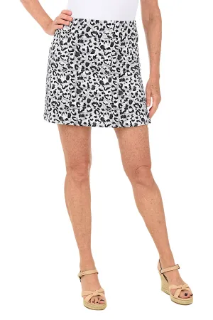 Snow Leopard UPF50  Pull-On Skort