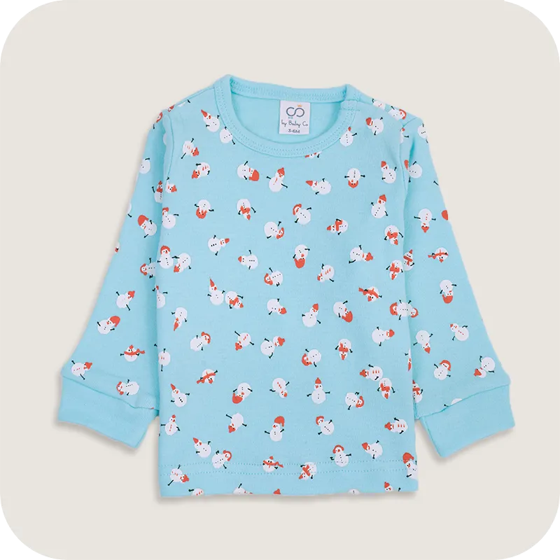Snow Man Pyjama Set