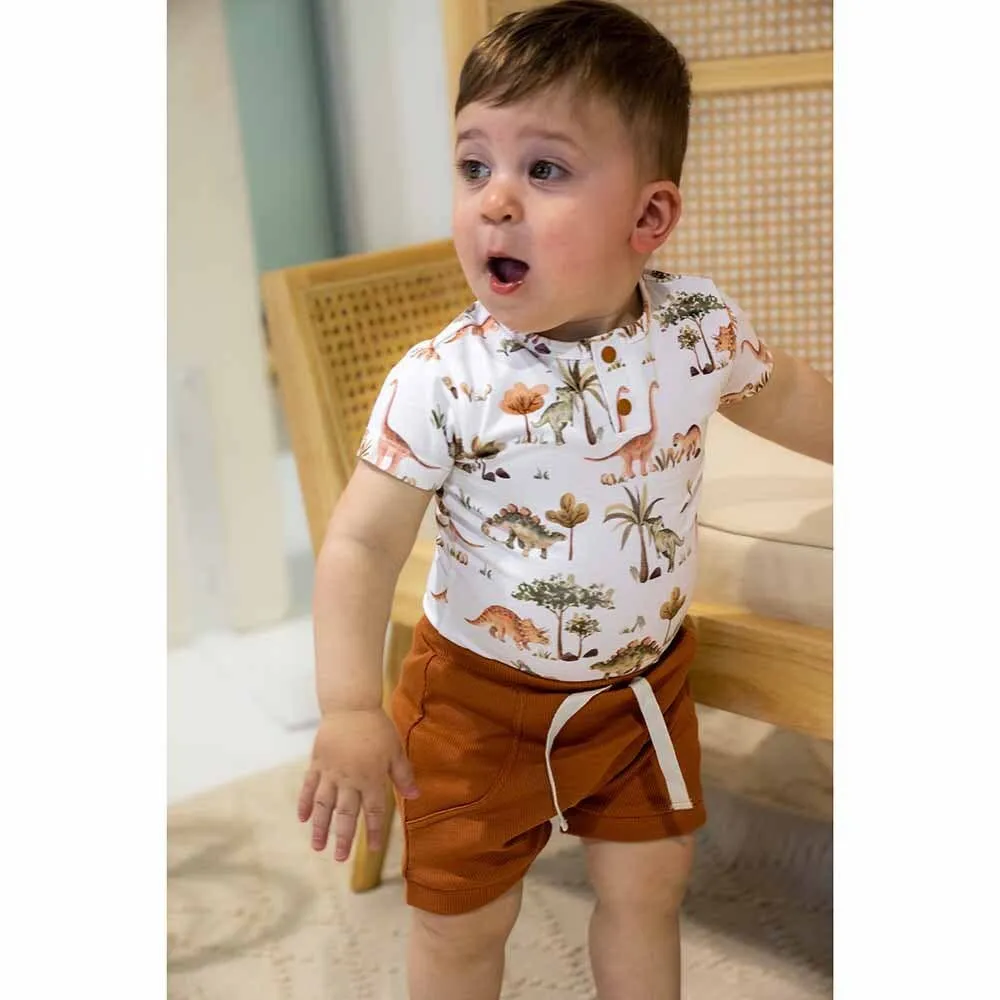 Snuggle Hunny - Biscuit Organic Shorts
