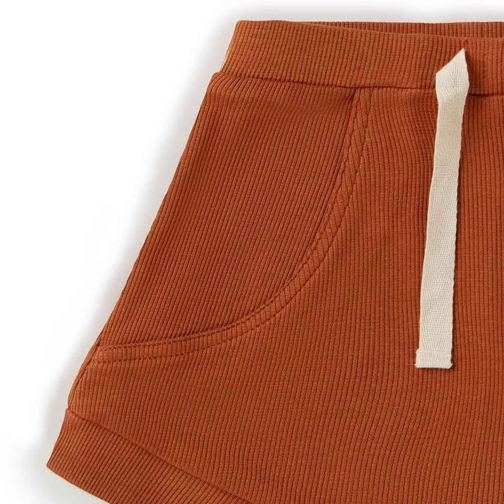 Snuggle Hunny - Biscuit Organic Shorts