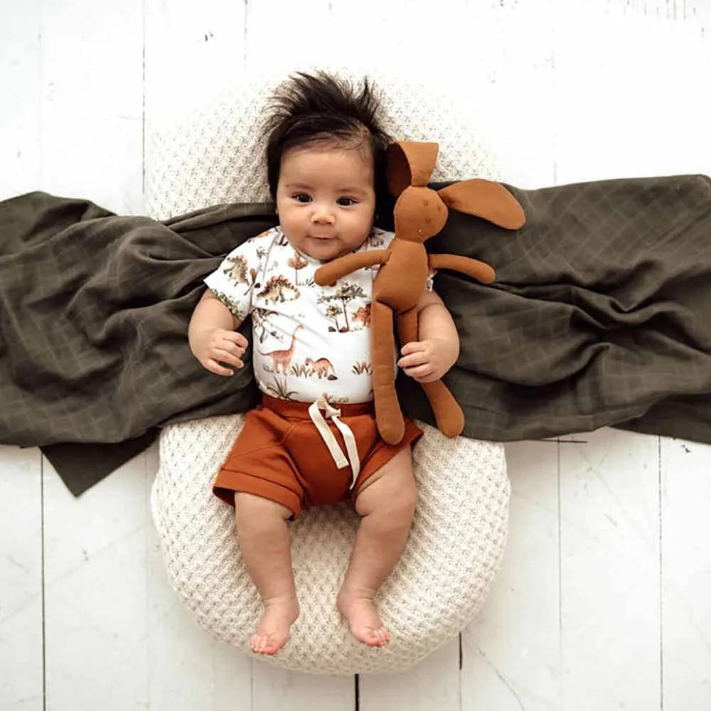 Snuggle Hunny - Biscuit Organic Shorts
