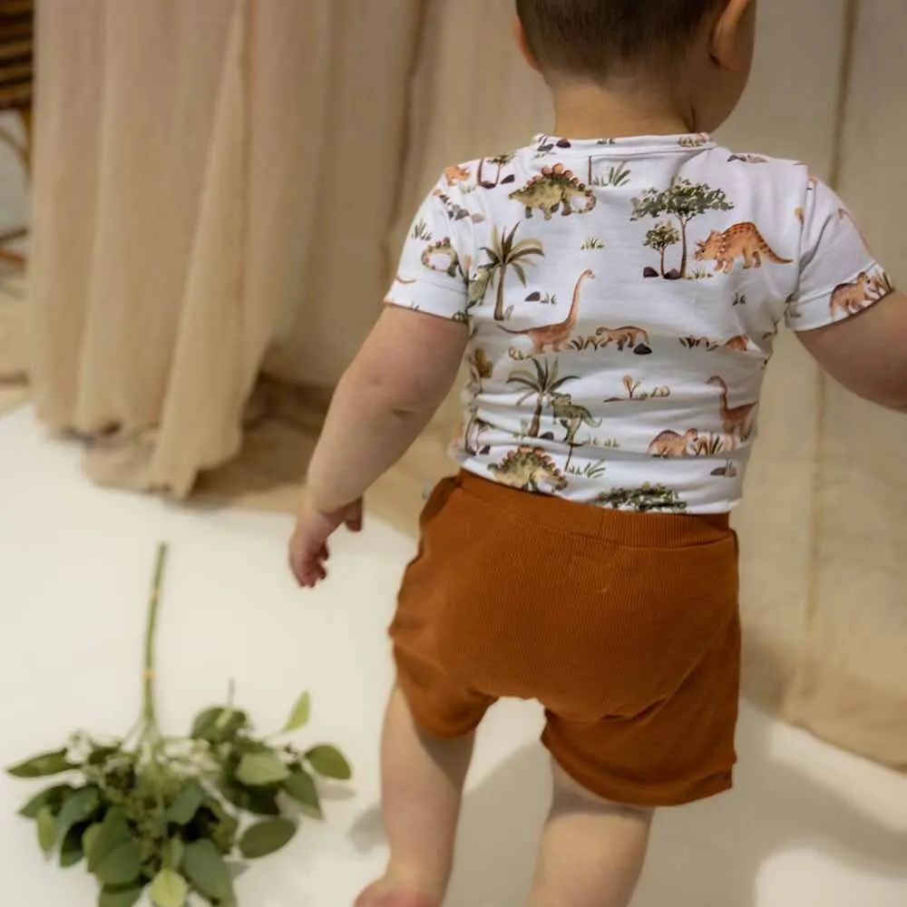 Snuggle Hunny - Biscuit Organic Shorts