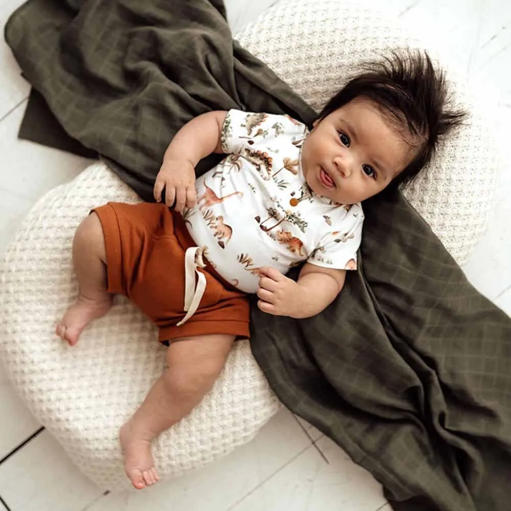 Snuggle Hunny - Biscuit Organic Shorts