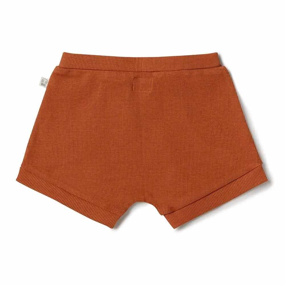Snuggle Hunny - Biscuit Organic Shorts