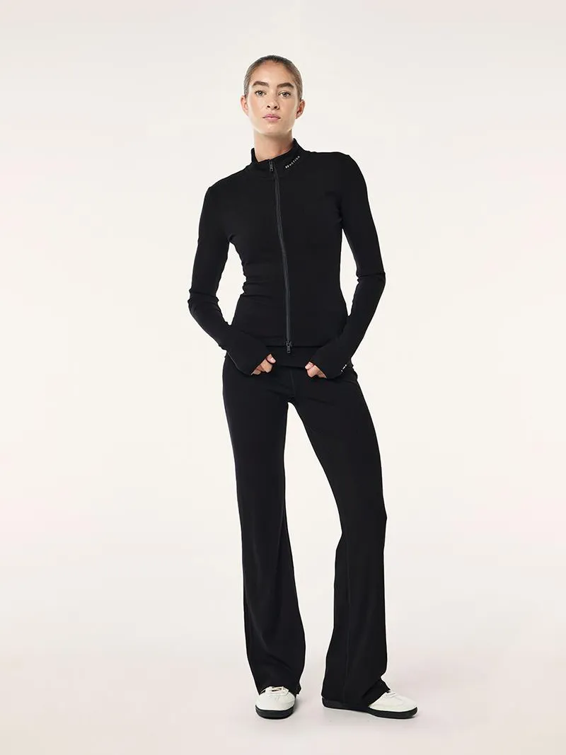 Social Club Zip Jacket In Black