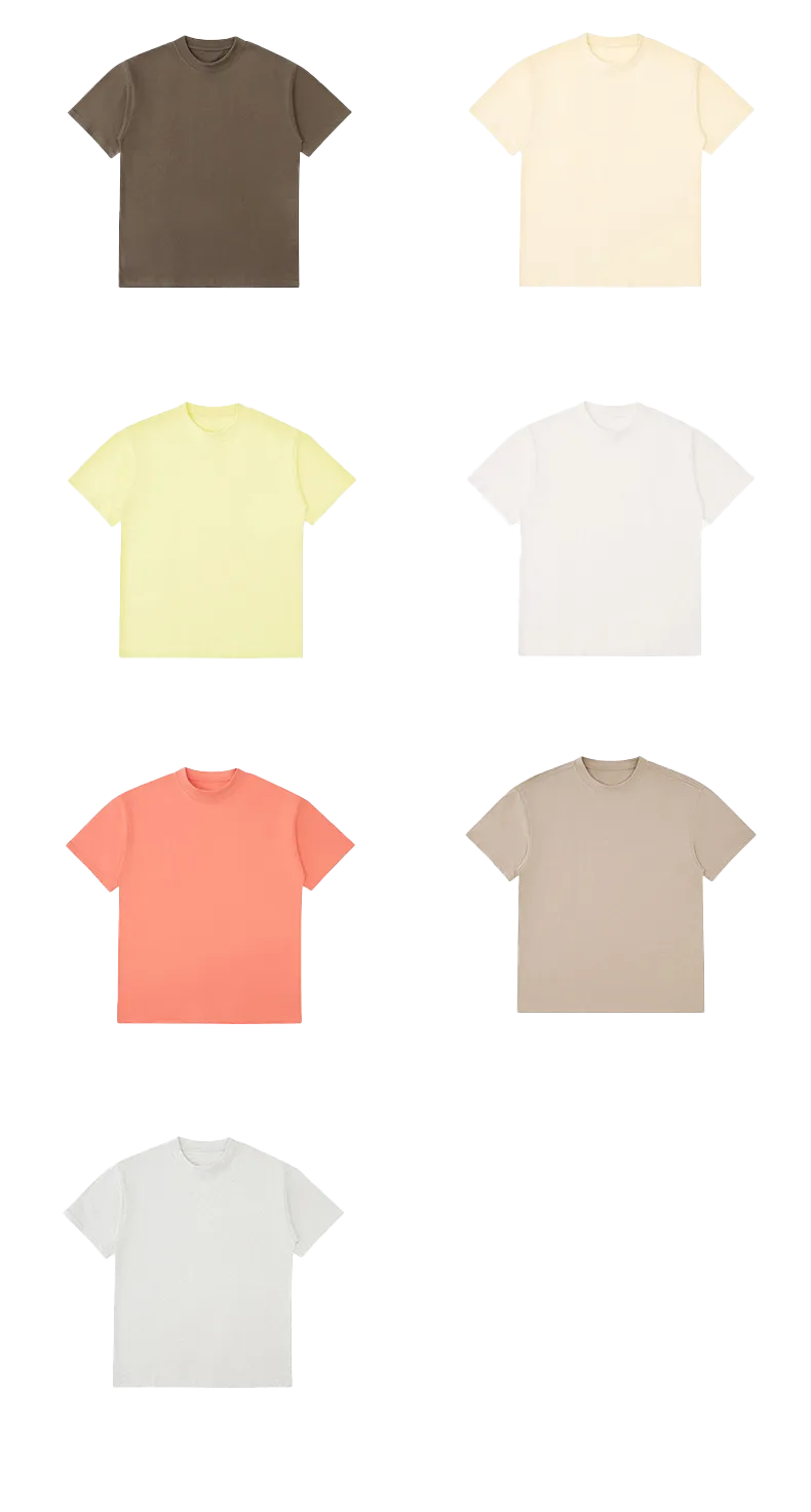 Solid color base TEE-C9 | Inspanda