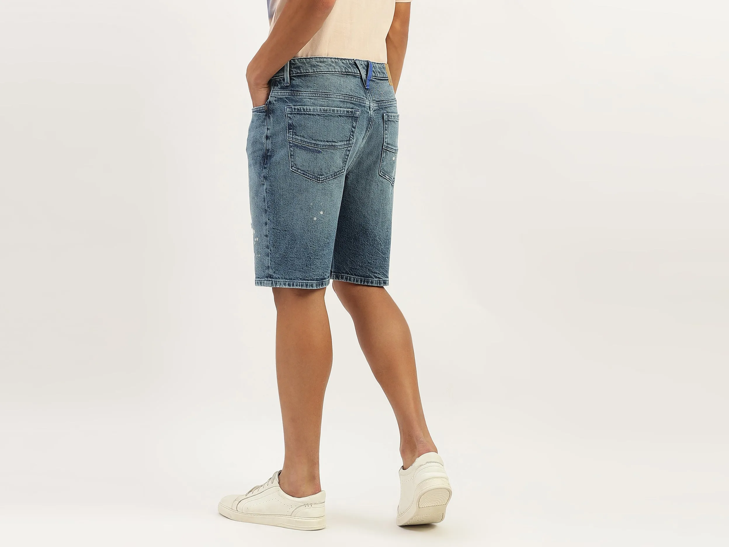 Solid Comfort Fit Shorts