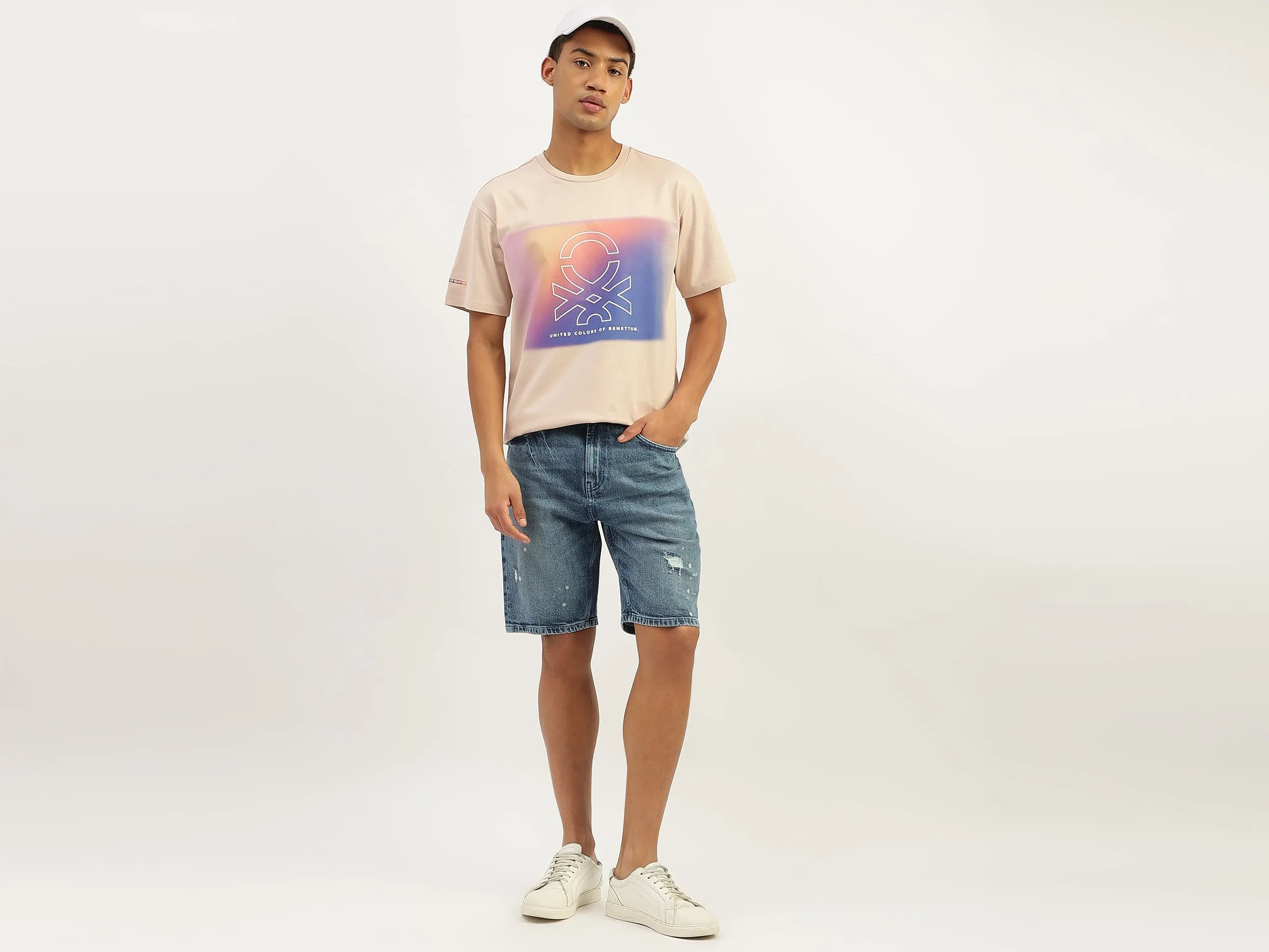 Solid Comfort Fit Shorts