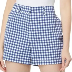 Southern Tide 2 Shorts Inlet Gingham Performance Shorts Nautical Navy NWT