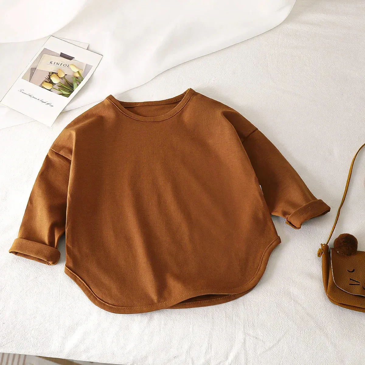 Spring Autumn Children Boys Girls T-shirt
