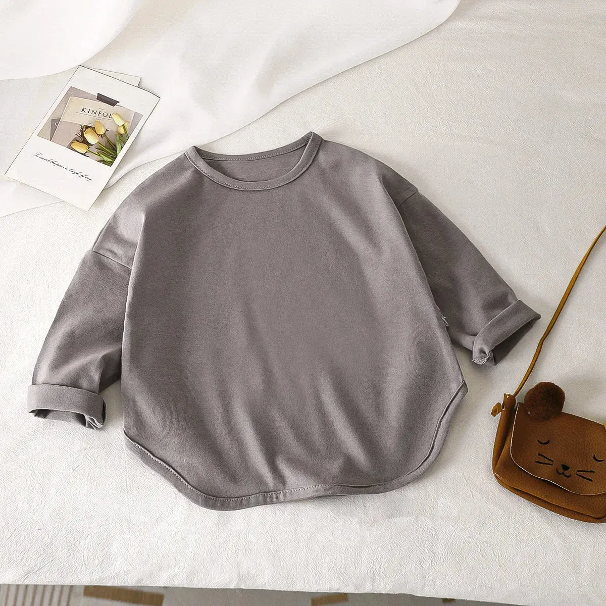 Spring Autumn Children Boys Girls T-shirt