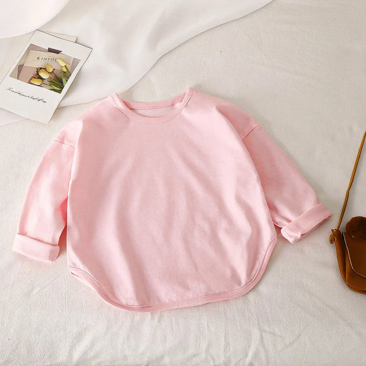 Spring Autumn Children Boys Girls T-shirt
