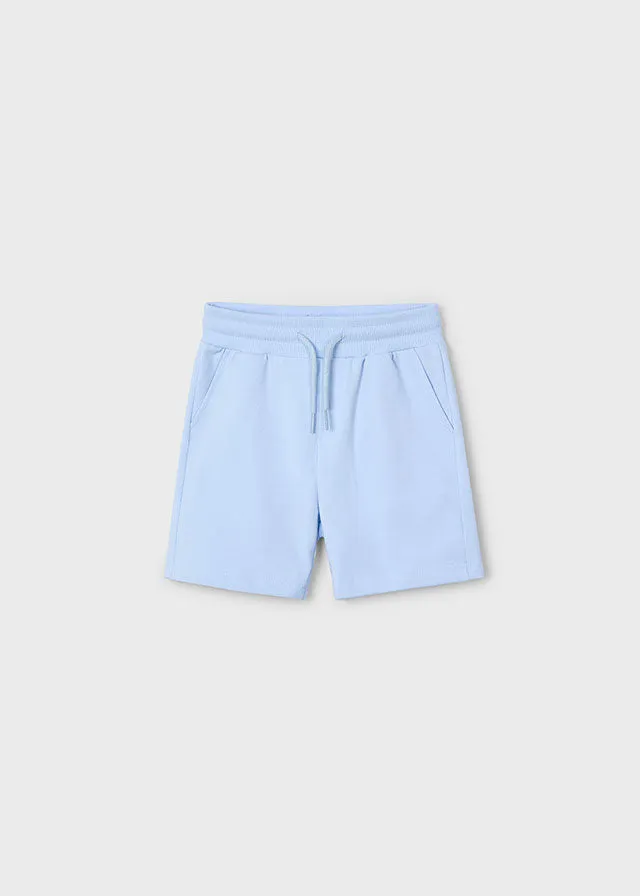 SS25 Mayoral Boys Pale Blue Shorts 611