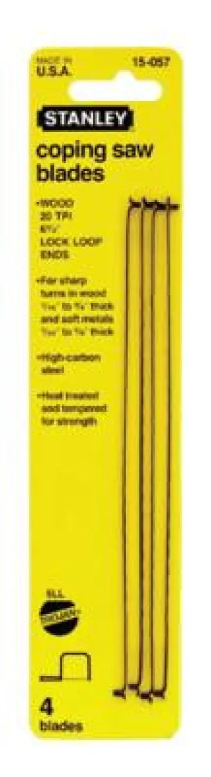 Stanley?? Products COPING BLADE 15T 6-1/2", 15-061