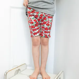 Strawberry Print Shorts