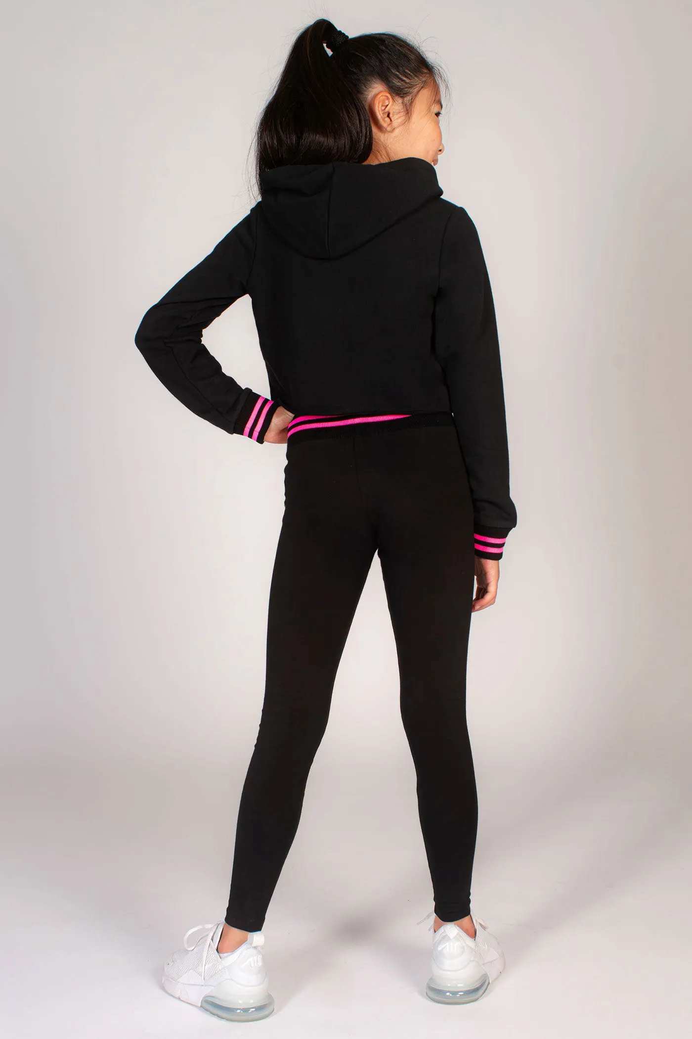 Stripe Rib Band Leggings