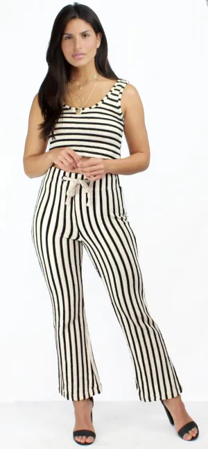 Style Bonus Stripes Knit Two-Piece Set