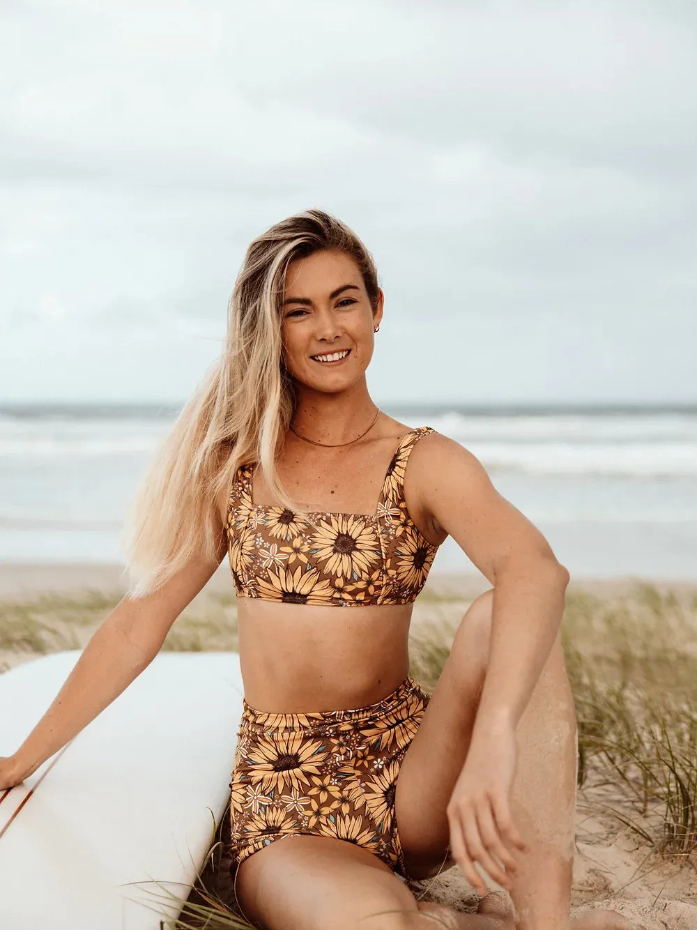 Surf Shorties in Sunflower