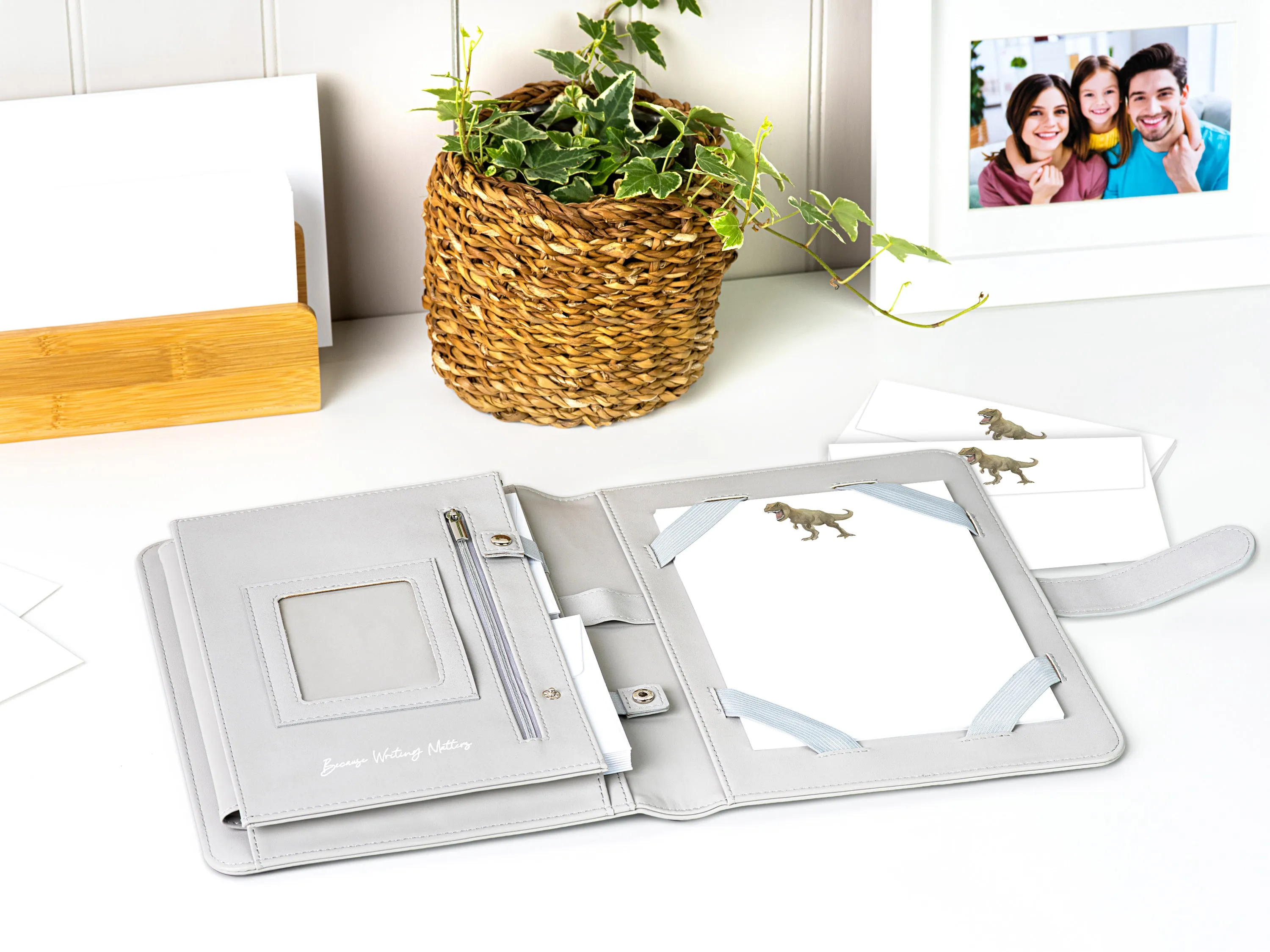 T-Rex Letter Writing Set with Organiser