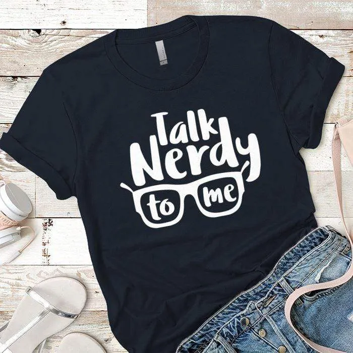 Talk Nerdy Premium Tees