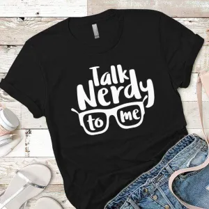 Talk Nerdy Premium Tees