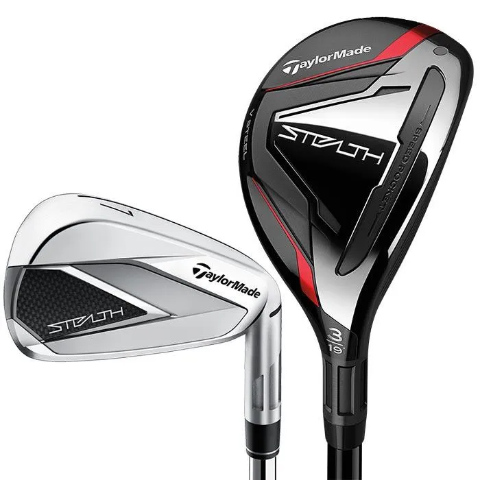 TaylorMade Stealth Combo Iron Set RH 3H.4H/5-9P *KBS MAX MT 85 steel (Standard) R