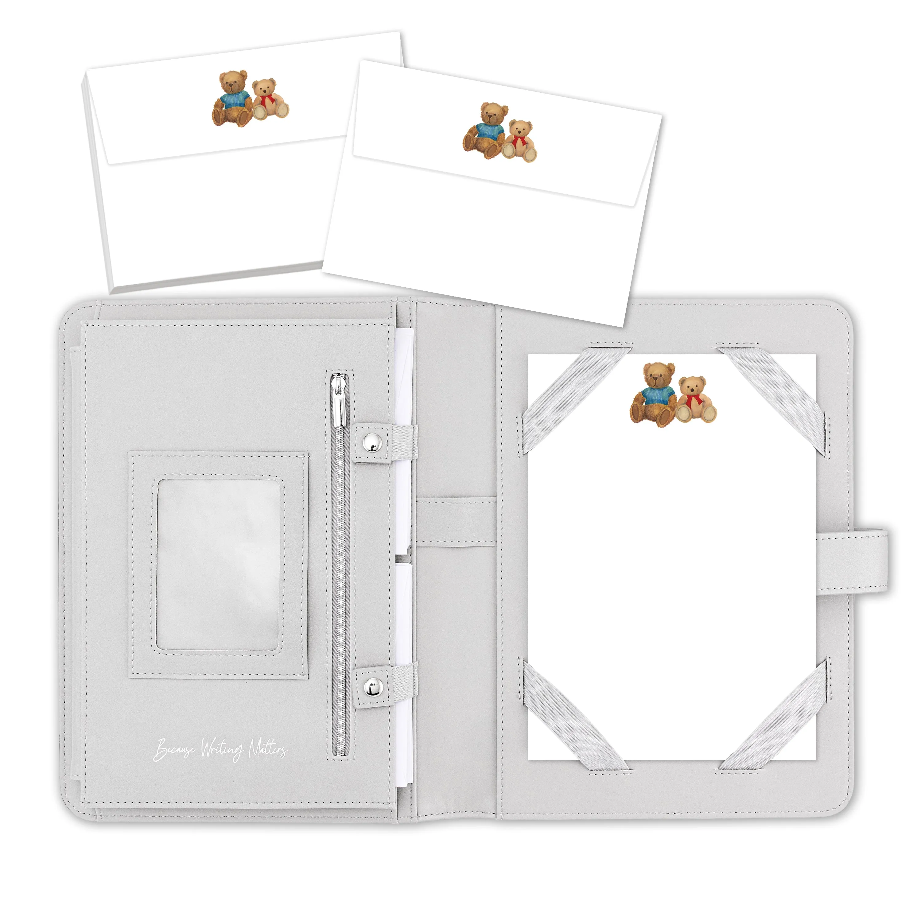 Teddy Bears Letter Writing Set with Organiser