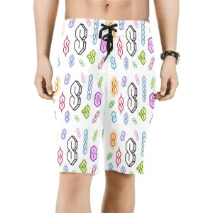The Cool S Men's All Over Print Relaxed-Fit Shorts