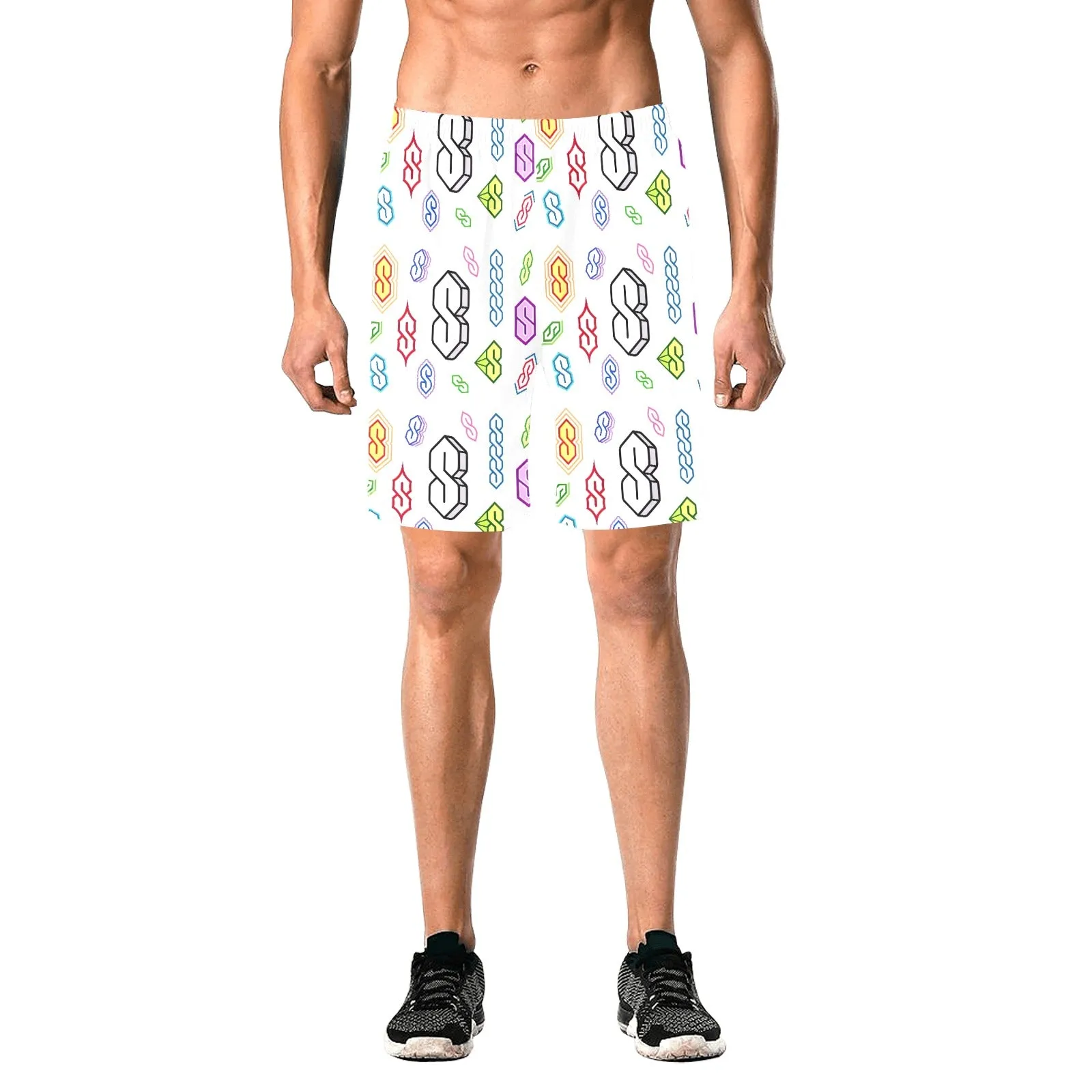 The Cool S Men's Elastic Beach Shorts