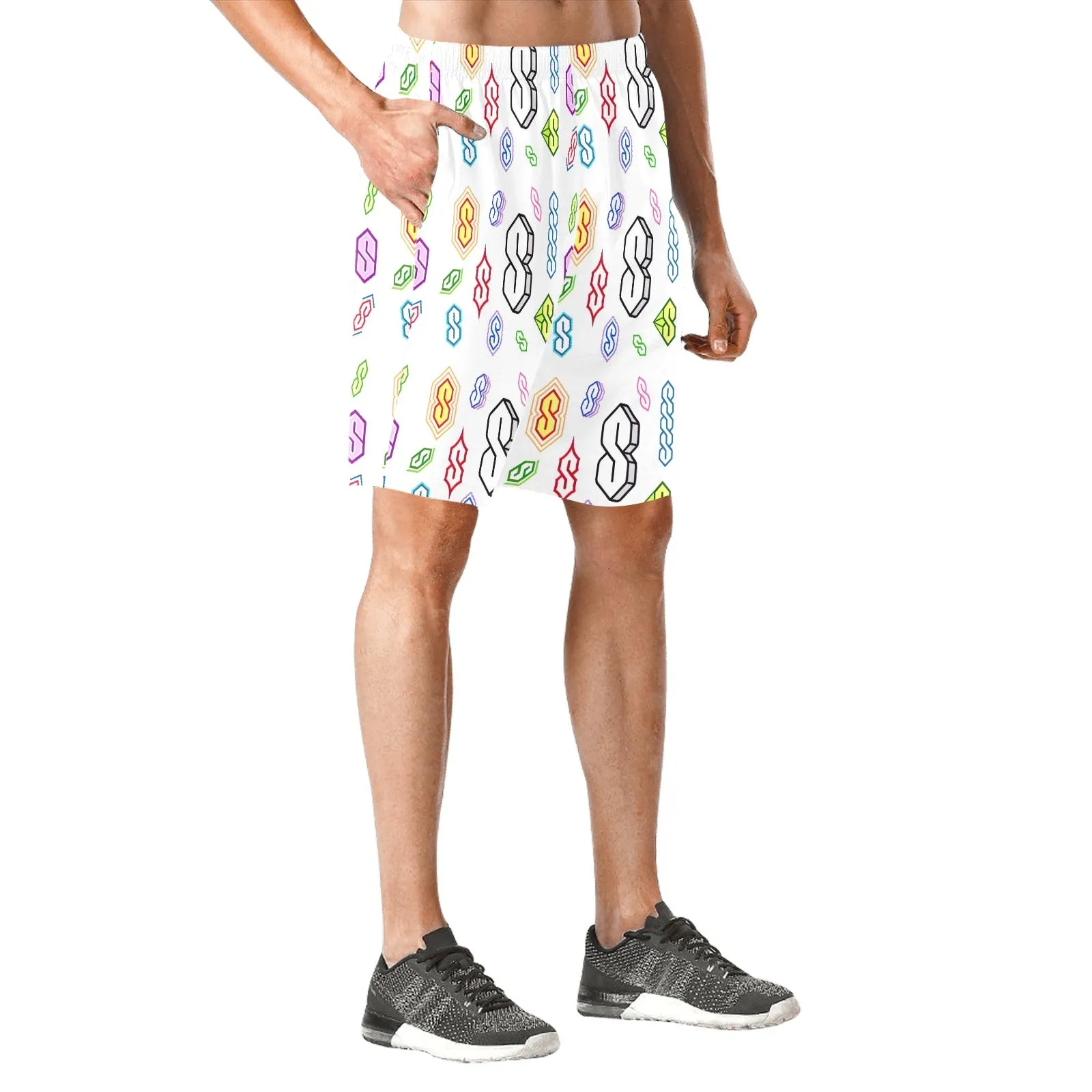 The Cool S Men's Elastic Beach Shorts