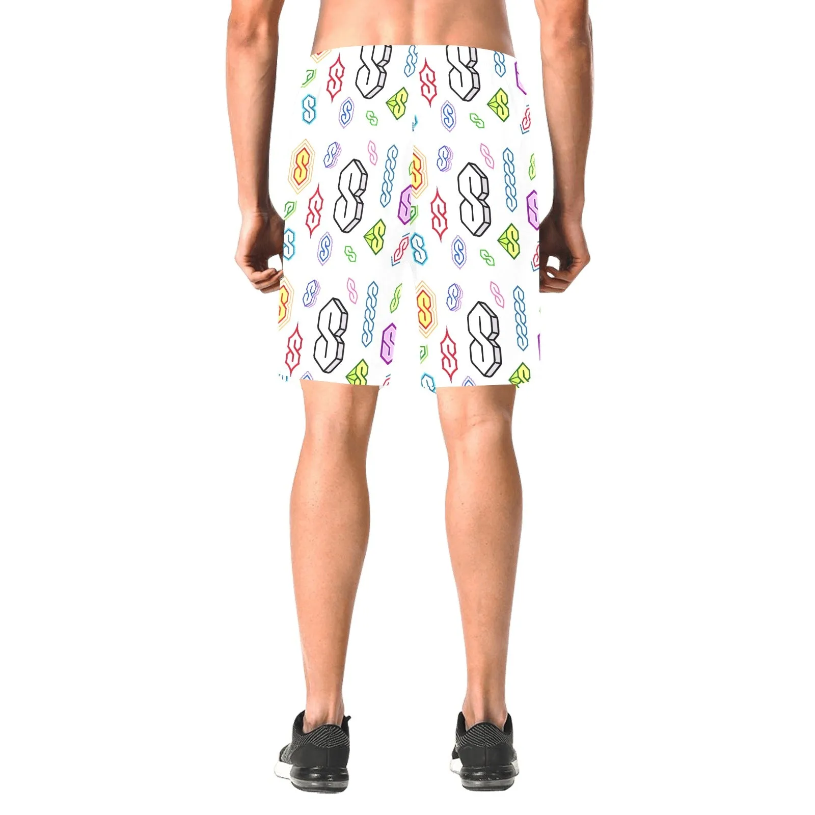 The Cool S Men's Elastic Beach Shorts