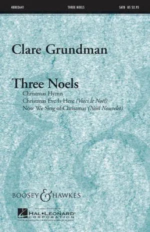 THREE NOELS CONDENSED SCORE ONLY BHCB3