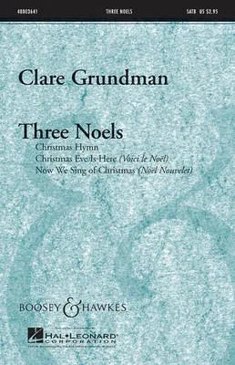 THREE NOELS CONDENSED SCORE ONLY BHCB3