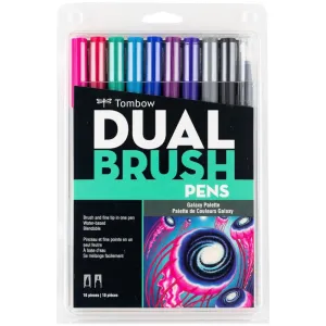 Tombow AB-T10CGA Galaxy 10pc Brush Set