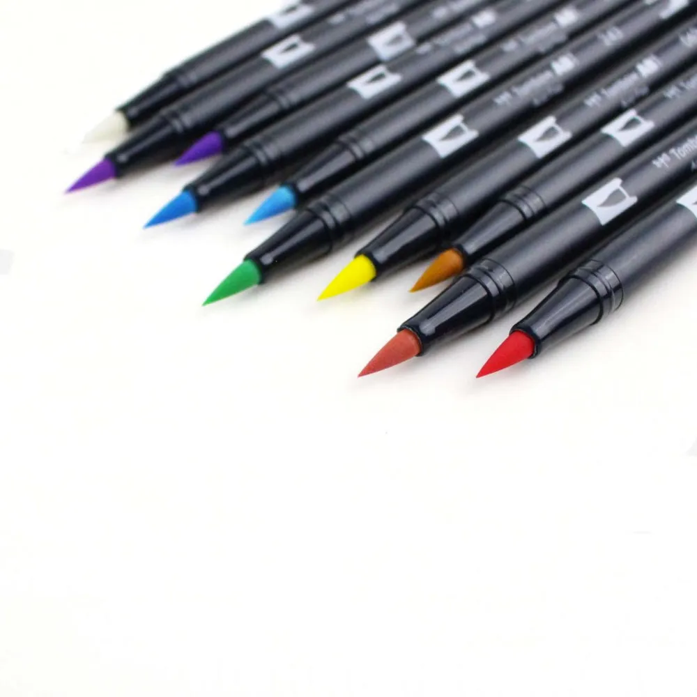 Tombow AB-T10CPA Pastel 10pc Brush Set