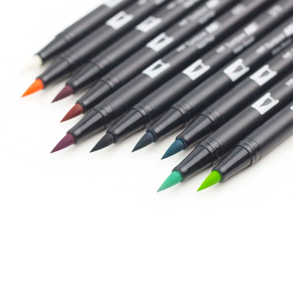 Tombow AB-T10CTR Tropical 10pc Brush Set