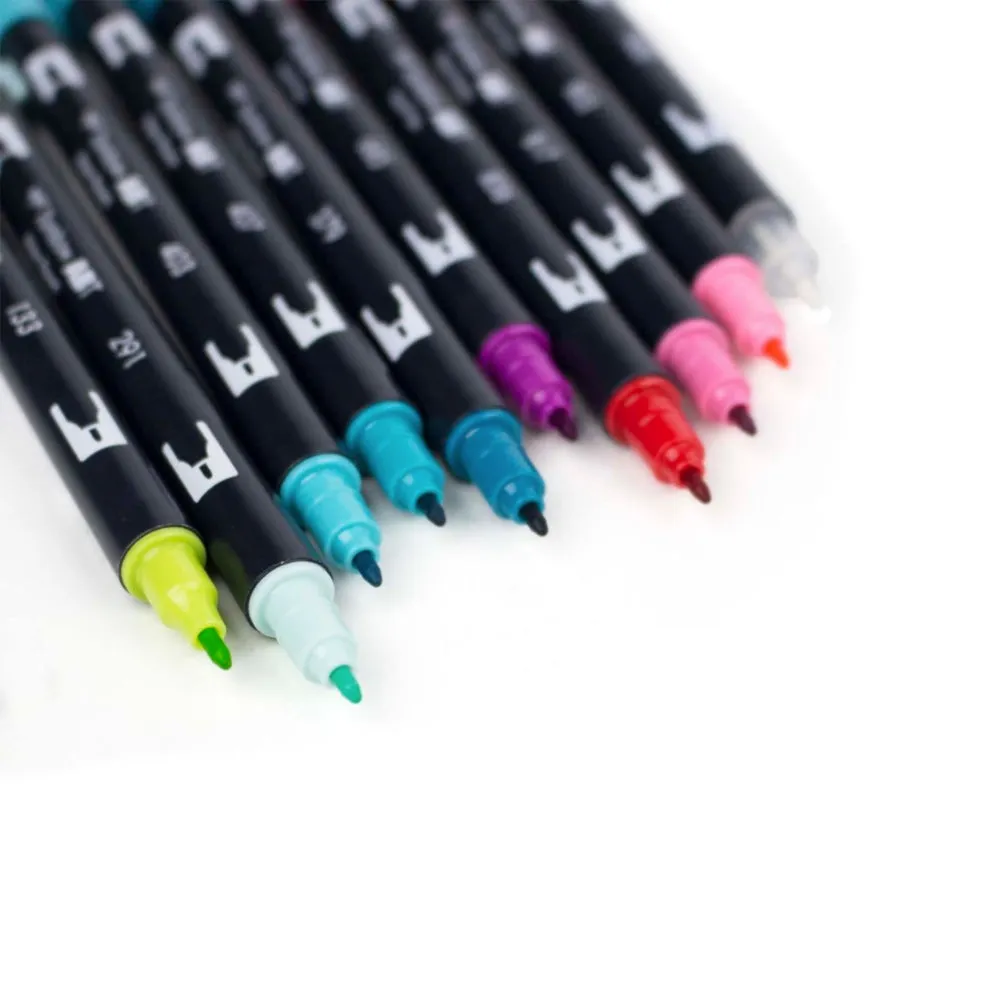 Tombow AB-T10CTR Tropical 10pc Brush Set