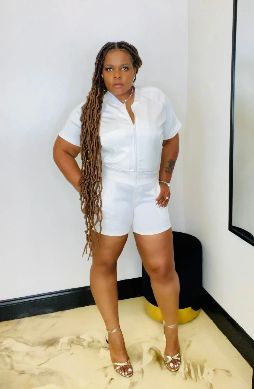 Trap Short Set - Off White