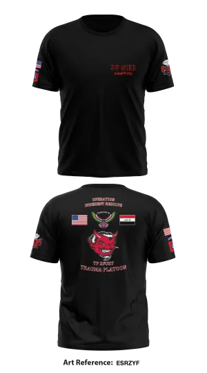 TRAUMA PLATOON, 2-508th PIR Store 1 Core Men's SS Performance Tee - esRZyf