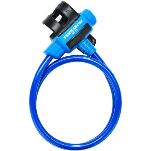 Trelock FIXXGO KS211 Kids Bike / Scooter Lock - 75cm x 10mm - Blue