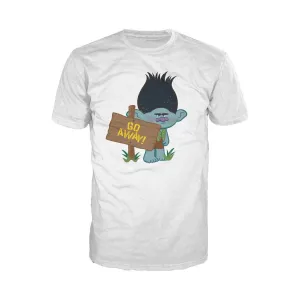 Trolls Go Away Official Men's T-Shirt (White)
