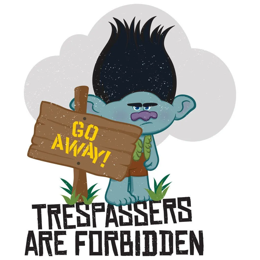 Trolls Go Away Official Men's T-Shirt (White)