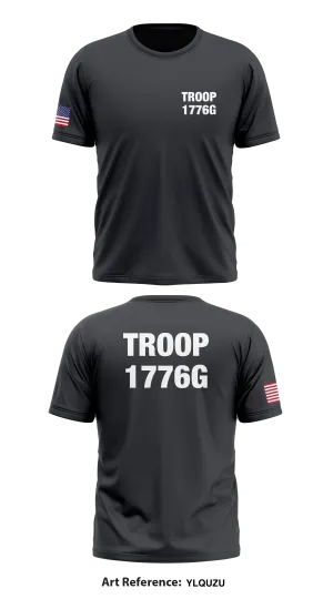 Troop 1776G Store 1 Core Men's SS Performance Tee - YLQuZu