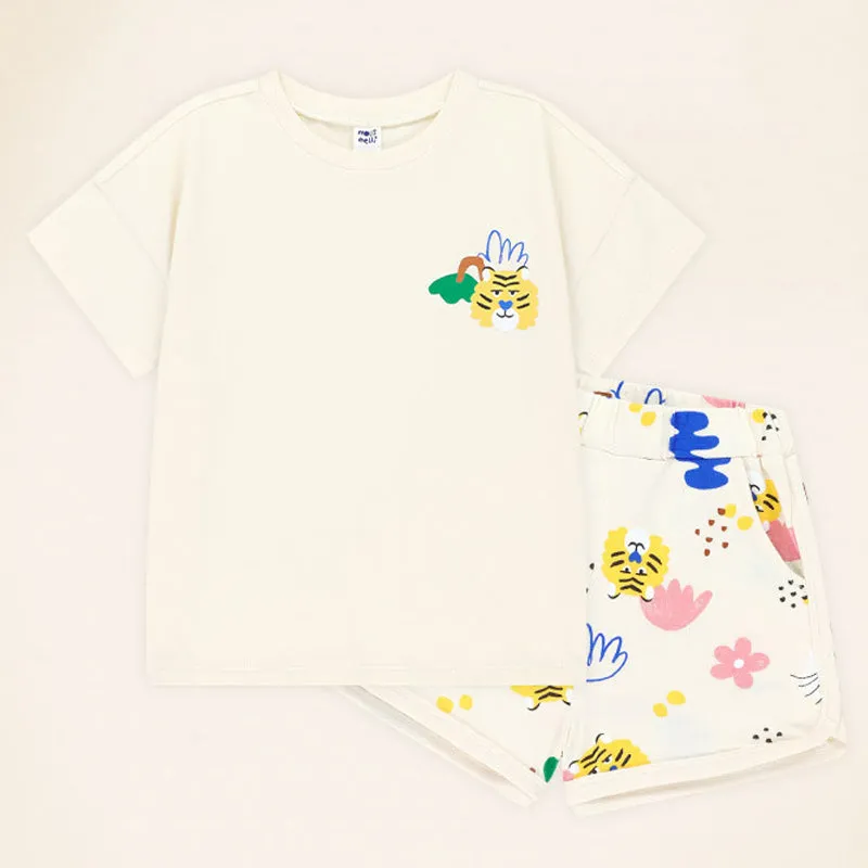 Tropical Tiger Top & Bottom Set 2406MO06