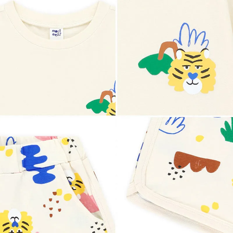 Tropical Tiger Top & Bottom Set 2406MO06