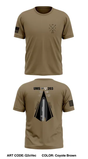 UMS 203 Store 1 Core Men's SS Performance Tee - Q2oVec