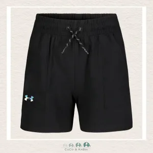 Under Armour Youth Girls Black Long Shorts