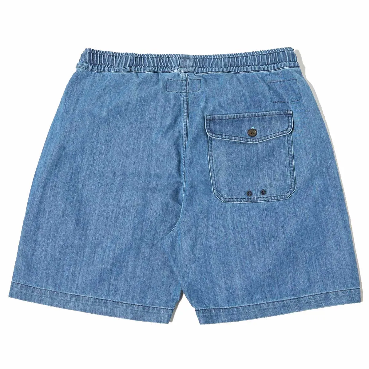 Universal Works Recycled Denim Beach Short Indigo