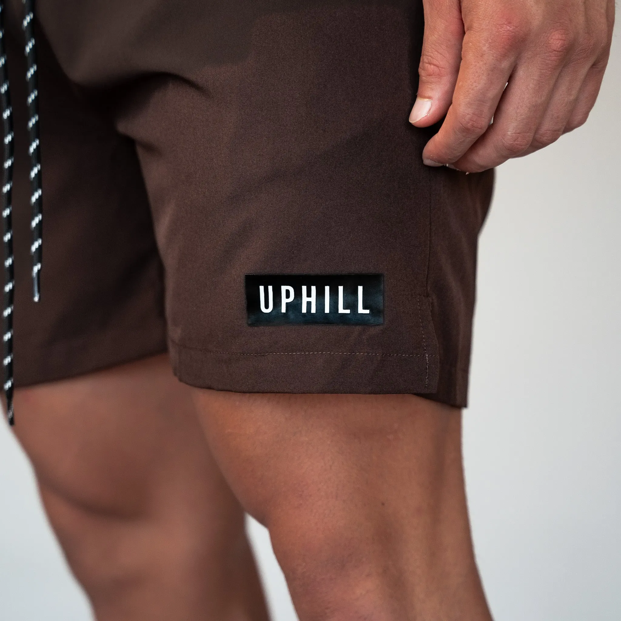 Uphill Performance Shorts Brown