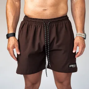 Uphill Performance Shorts Brown